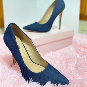 Denim Anais Pumps